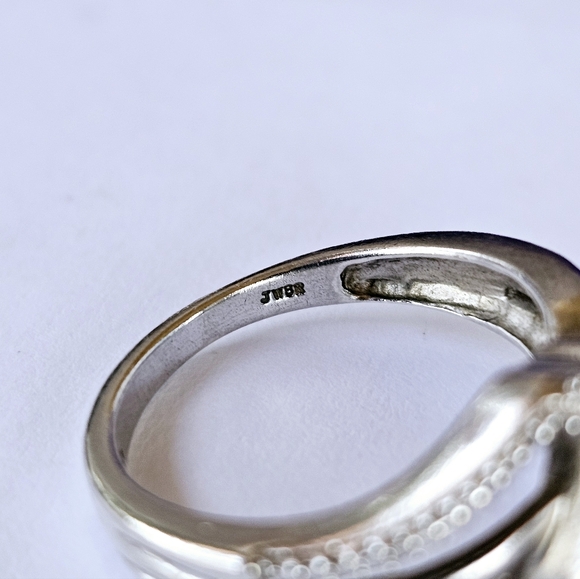 Genuine Kay Jewelers Black & White Diamond Ring. 💎 Size 6.5! - Picture 9 of 11